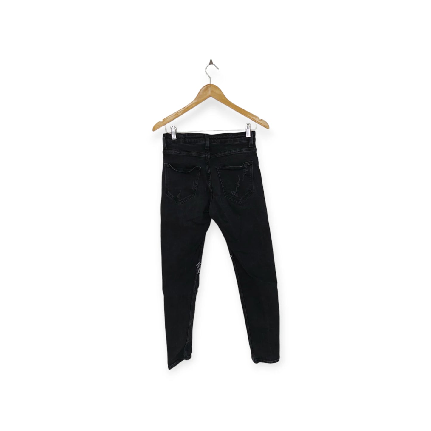 מכנס ג'ינס ארוך שחור ZARA | מידה 38