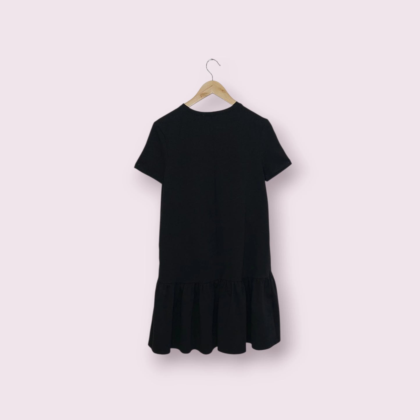 שמלה מידי שחורה ZARA | מידה S