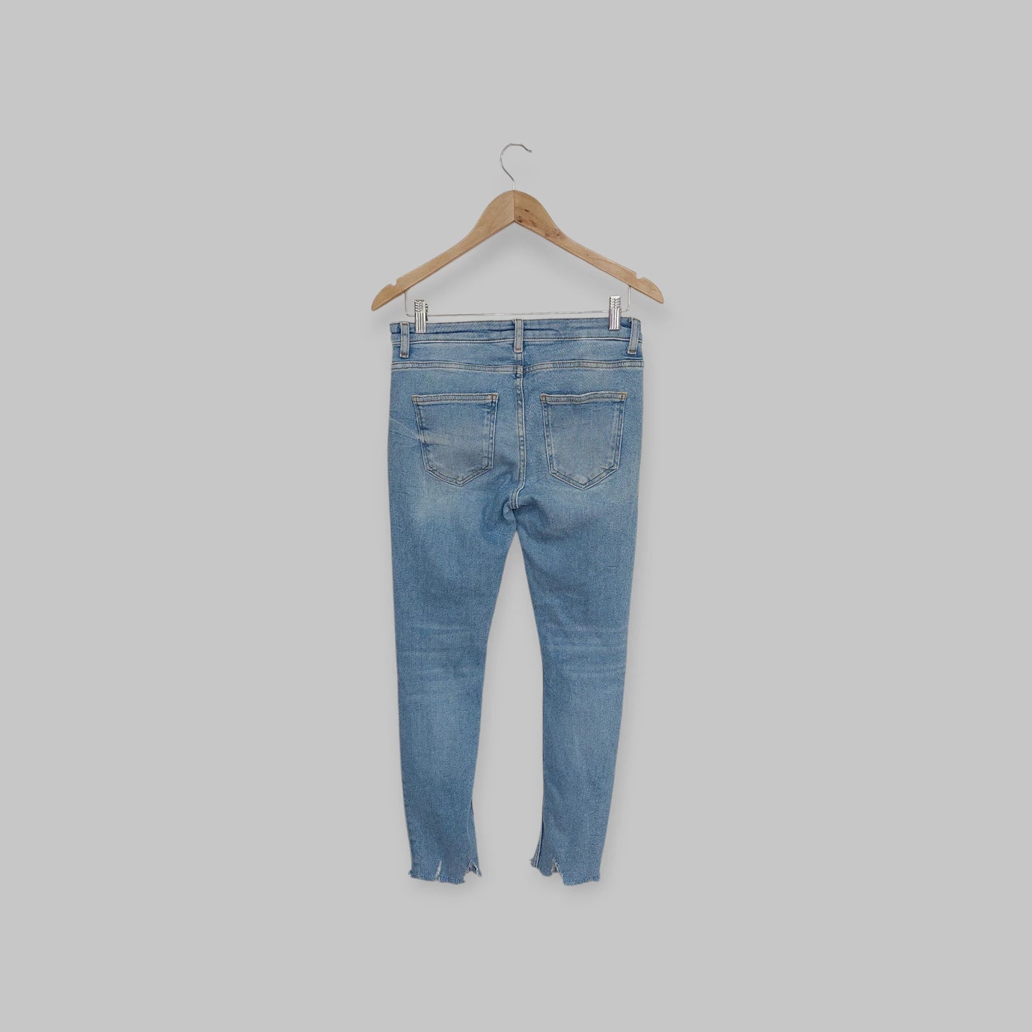 מכנס ג'ינס תכלת ZARA | מידה 38