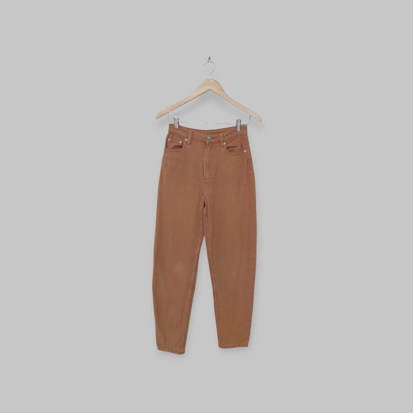 بنطلون بني طويل H&M | مقاس 34