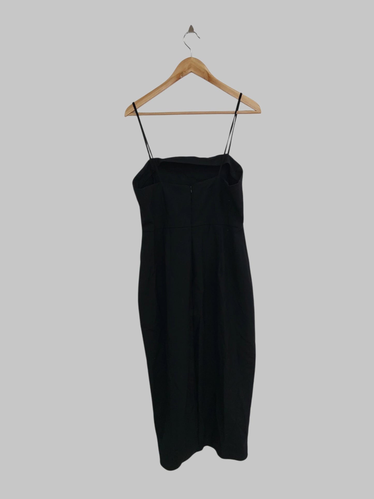 שמלת מקסי שחורה ZARA | מידה XL