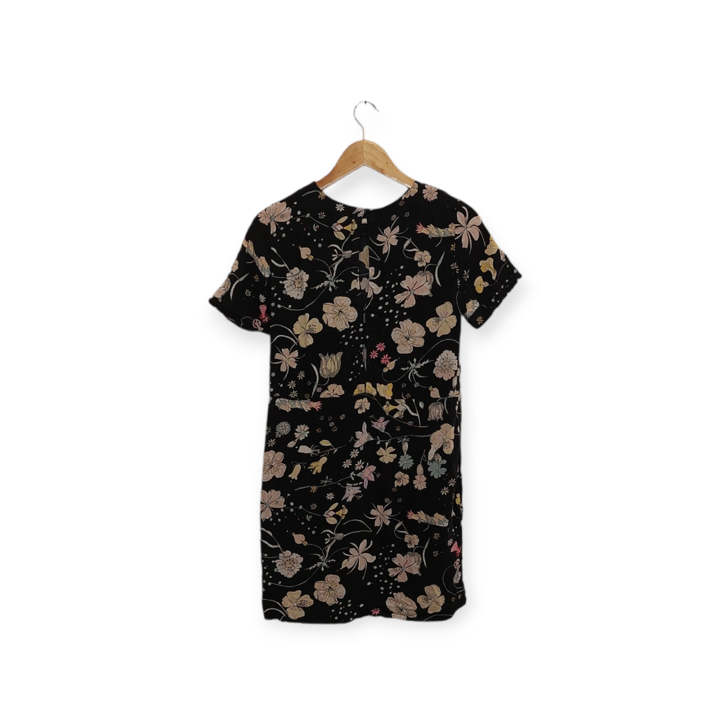 שמלה פרחונית, שרוול קצר מידה34 H&M | מידה XS