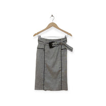 تنورة ميدي رمادية ZARA | مقاس XS