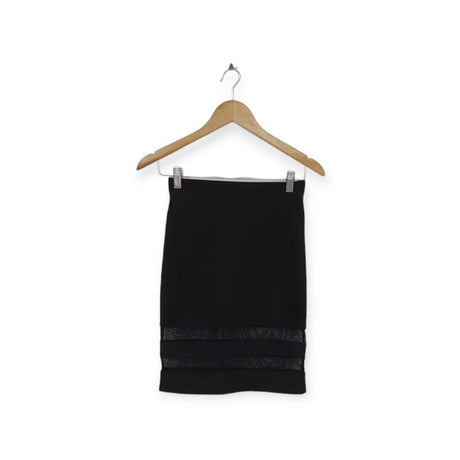 חצאית מיני שחורה H&M | מידה XS