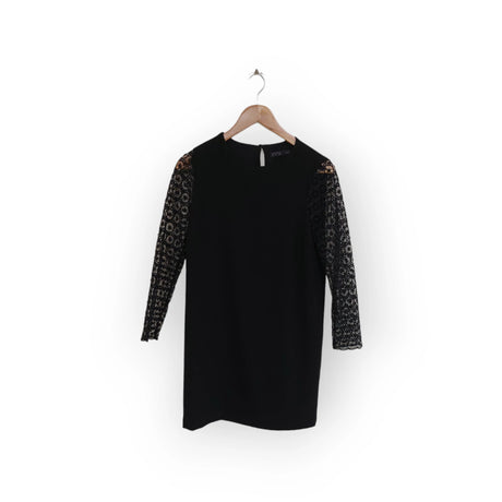 שמלת מיני שחורה ZARA | מידה S