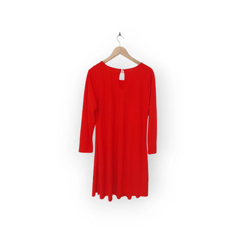 שמלת מידי אדומה CRAZY LINE | מידה 46