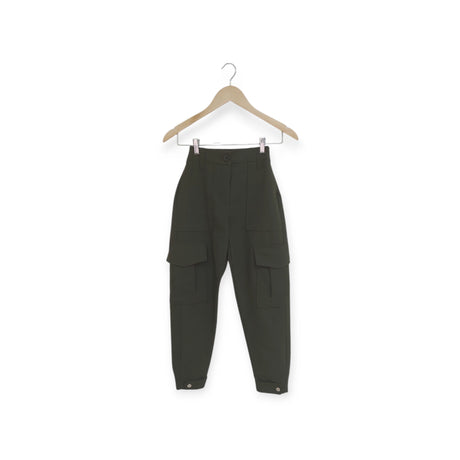 מכנס ירוק -זית כהה BERSHKA | מידה 32