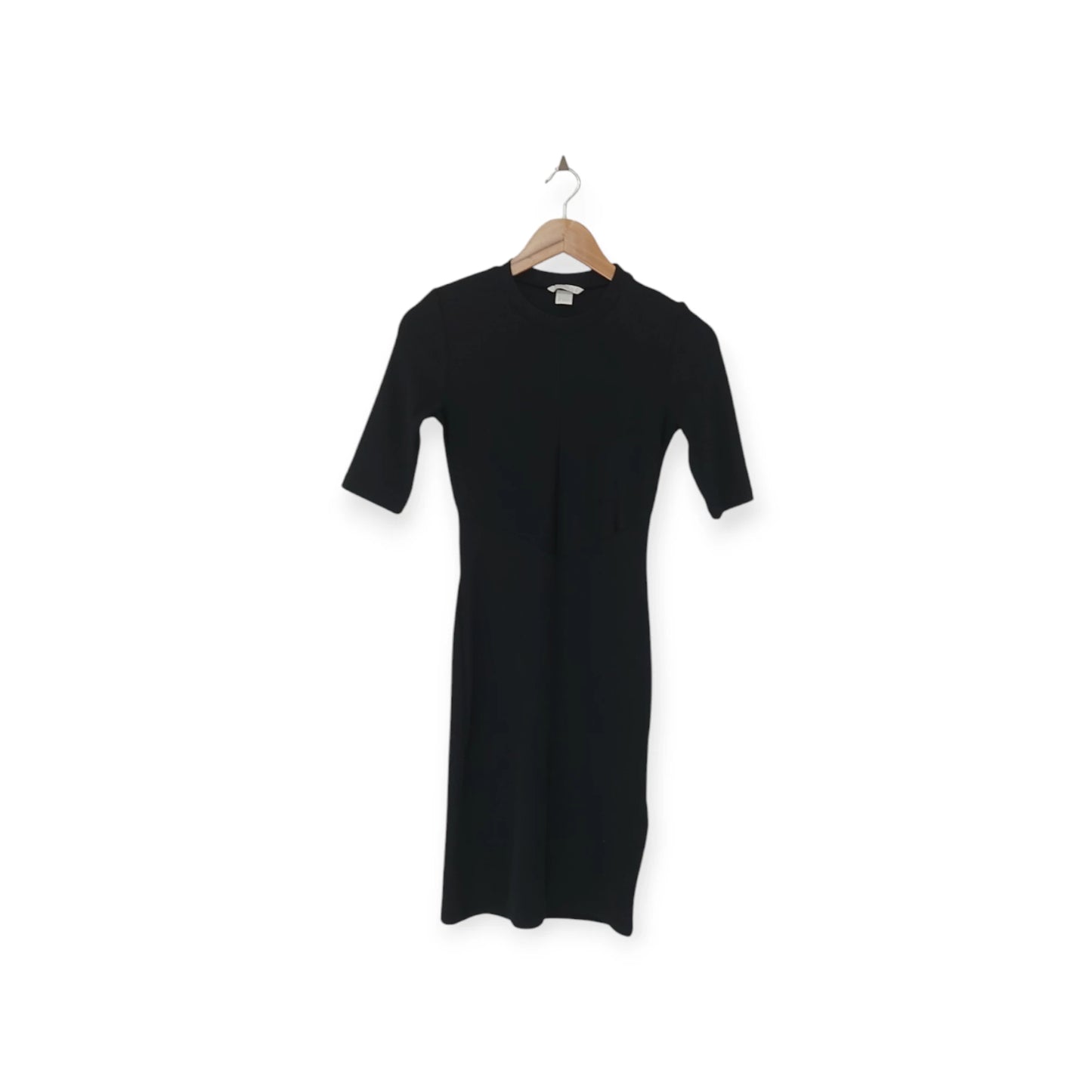 فستان ميدي أسود H&M | مقاس S