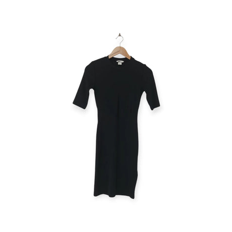 فستان ميدي أسود H&M | مقاس S