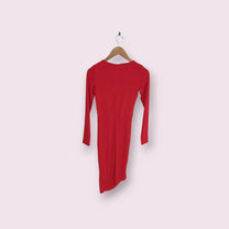 فستان أحمر من H&M مقاس XS | مقاس XS