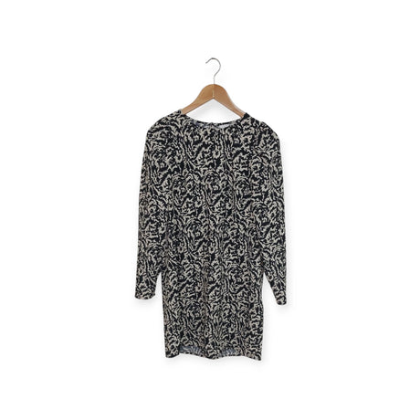 فستان ميدي منقوش H&M | مقاس S