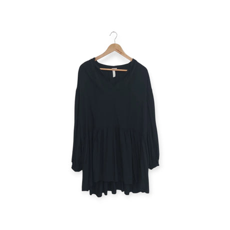 فستان ميدي أسود من H&M | مقاس 40