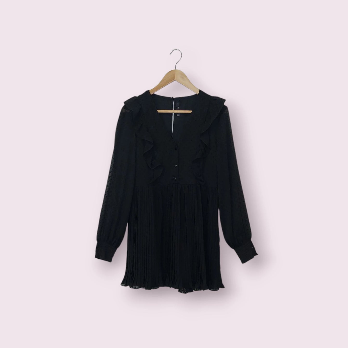 שמלת מיני שחורה מידה: S מותג:zara | מידה S
