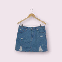 חצאית מיני ג'ינס מידה: 40 מותג:H&M | מידה 40
