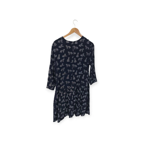 فستان قصير منقوش من MONOPRIX FEMME | مقاس 42
