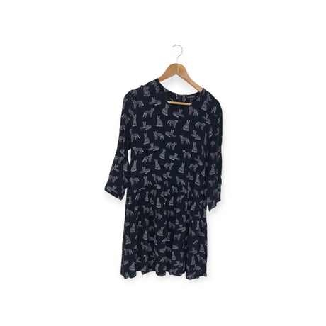 فستان قصير منقوش من MONOPRIX FEMME | مقاس 42
