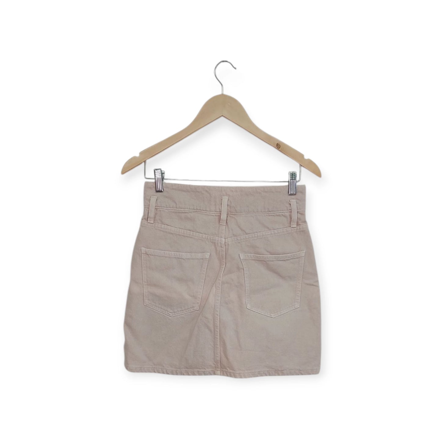 חצאית מיני ג'ינס ורודה ZARA | מידה S