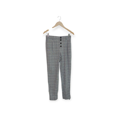 מכנס ארוך משבצות ZARA | מידה XS