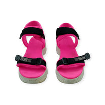 סנדלים ורודים עם פלטפורמות Scoop Shoes מידה 41