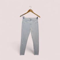 بنطلون جينز أبيض PULL&BEAR | مقاس 36