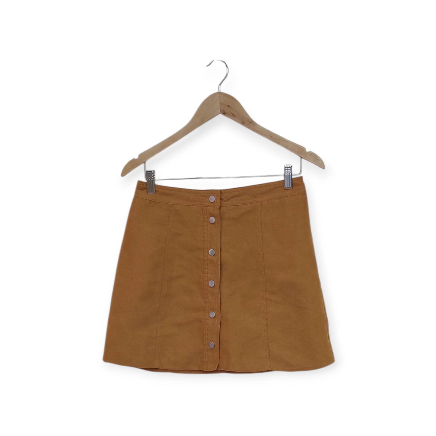 חצאית מיני חום H&M | מידה 38
