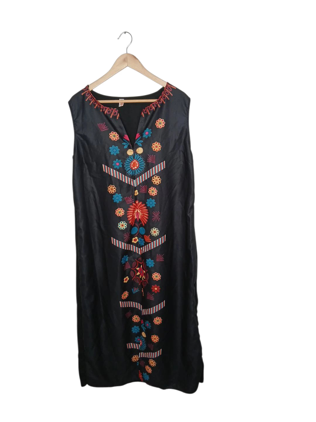 فستان طويل أسود | مقاس XL