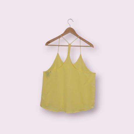 חולצה צהובה  שקופה H&M | מידה 44