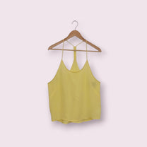 חולצה צהובה  שקופה H&M | מידה 44