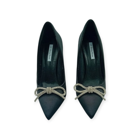 נעלי עקב שחורות SCOOP SHOES | מידה 37