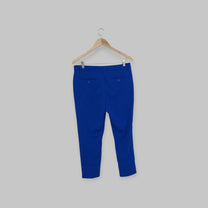 بنطلون أزرق طويل SLIM CROPPED | مقاس 5