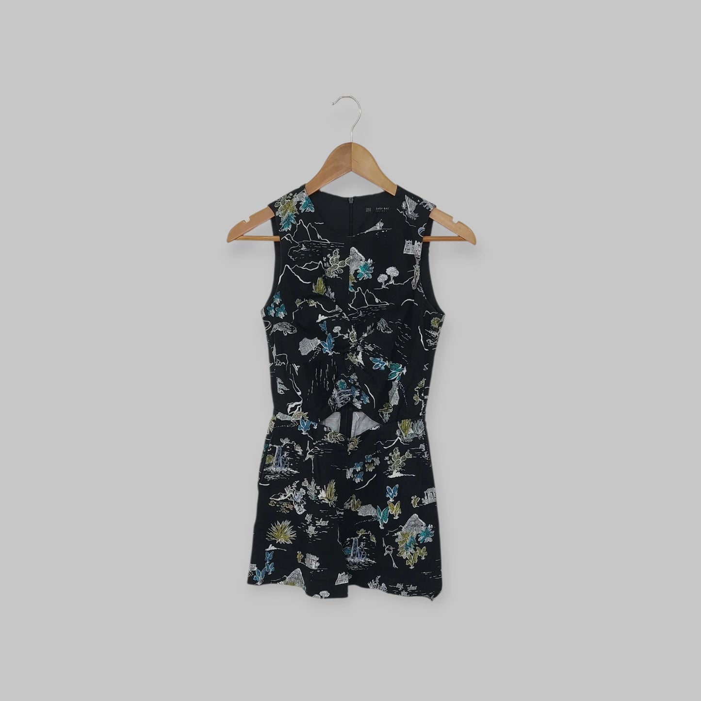 אוברול הדפסים ZARA | מידה XS