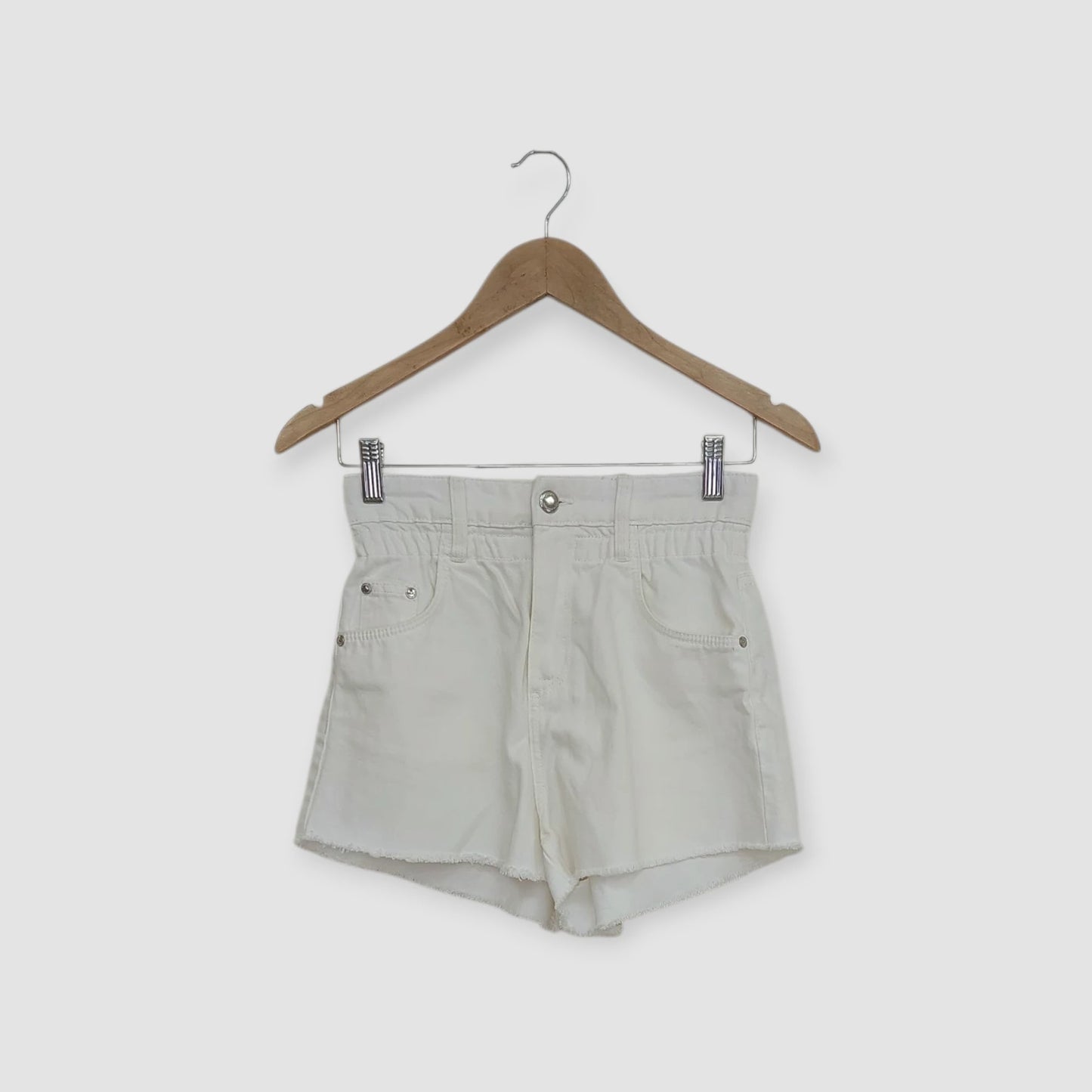 מכנס ג'ינס לבן BERSHKA | מידה 36
