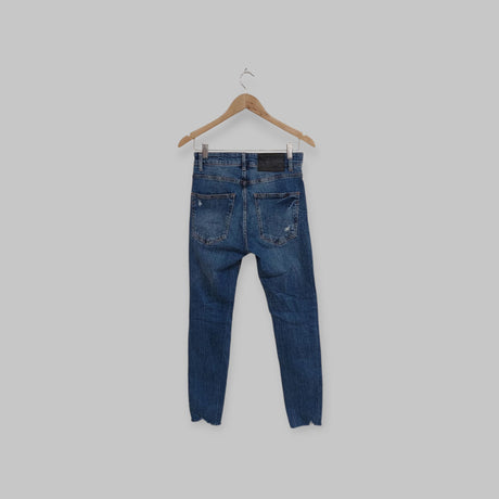 بنطلون جينز أزرق طويل PULL&BEAR | مقاس 36