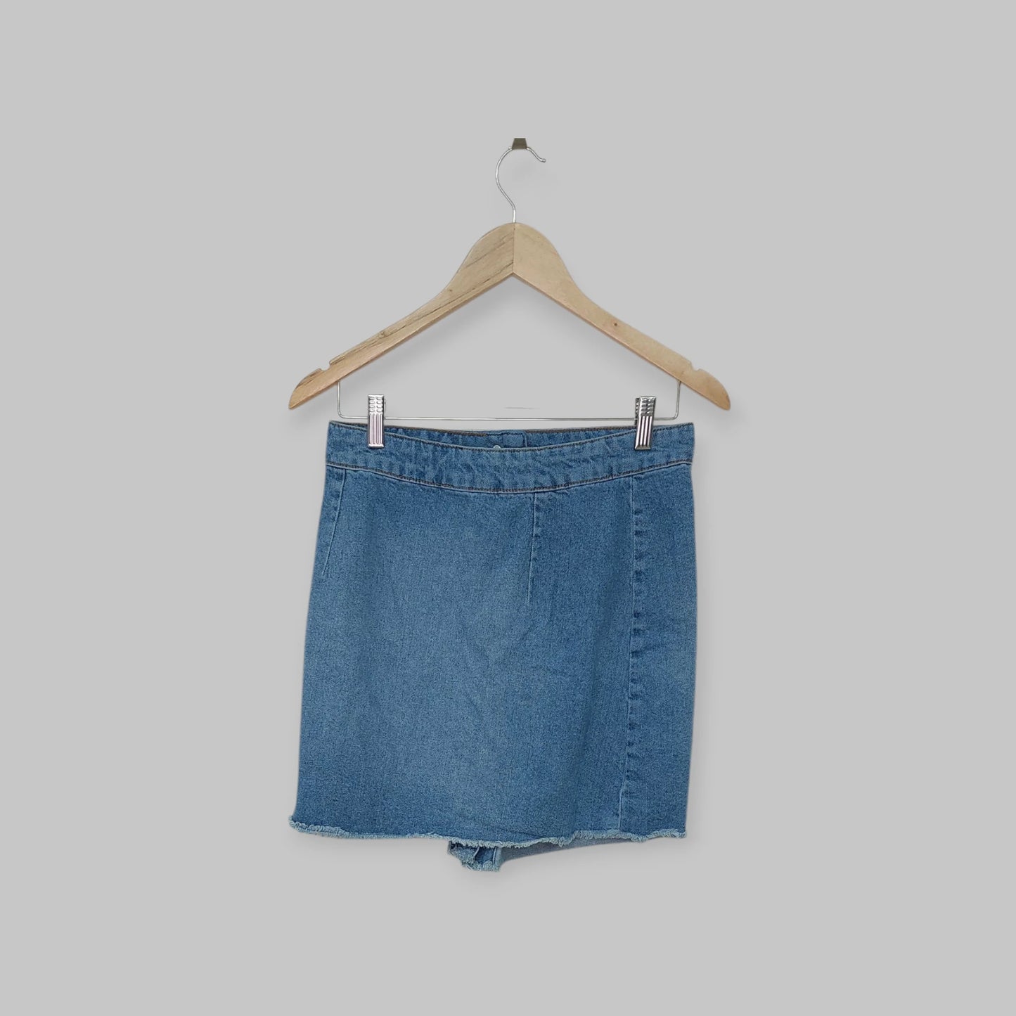 חצאית מיני ג'ינס תכלת ZARA | מידה S