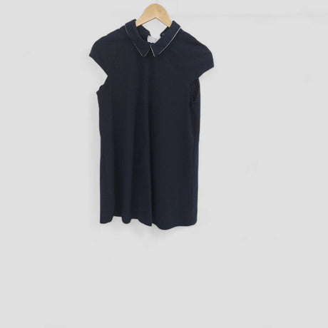 فستان قصير أزرق داكن من ZARA | مقاس M