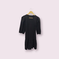 שמלה שחורה ZARA | מידה S