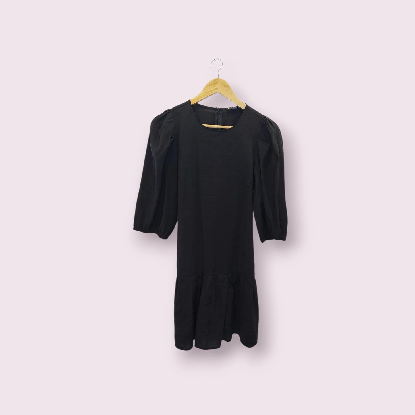 שמלה שחורה ZARA | מידה S