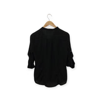 חולצה 3/4 שחורה מידה: 38 מותג:H&M | מידה M