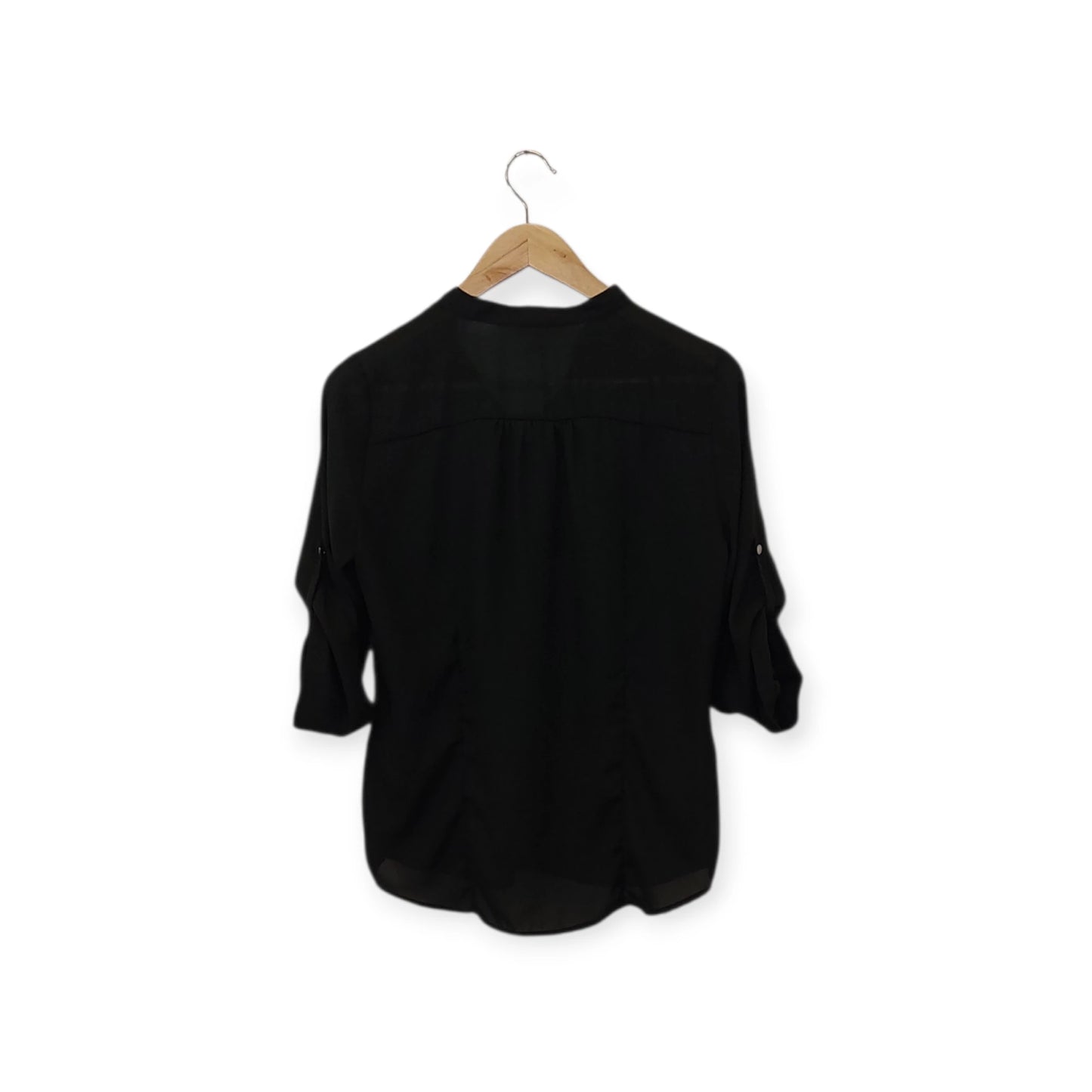 חולצה 3/4 שחורה מידה: 38 מותג:H&M | מידה M