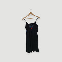 100% فيسكوز، فستان أسود قصير، BOOHOO | مقاس 44
