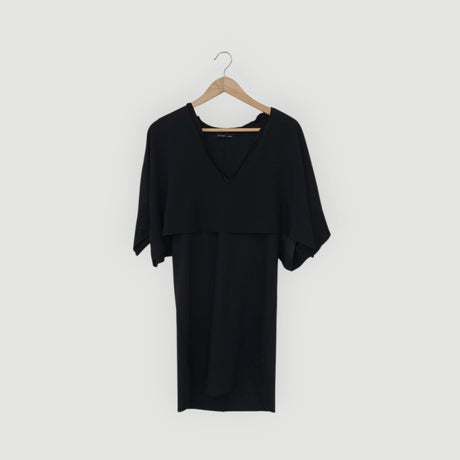 فستان قصير أسود، ZARA | مقاس S