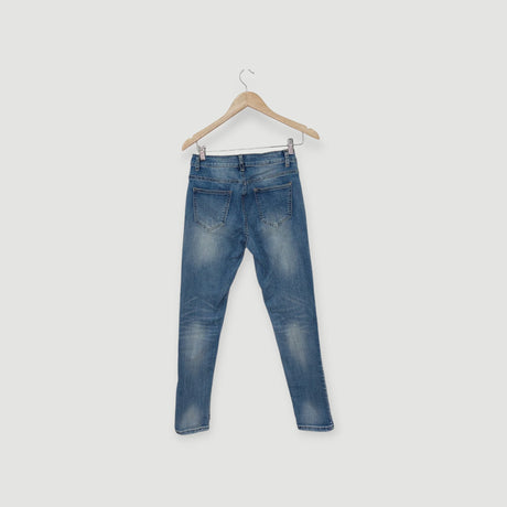 بنطلون جينز طويل أزرق، HOT JEANS | مقاس 26