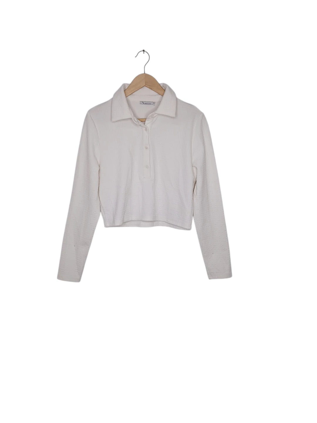 חולצה לבנה שרוולים ארוכים | מידה 40