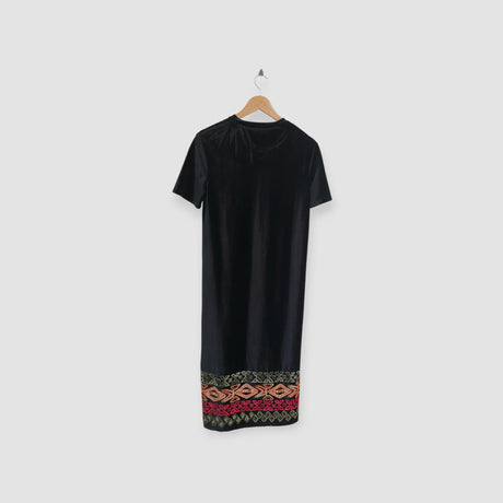 שמלת מקסי שחורה ZARA | מידה S