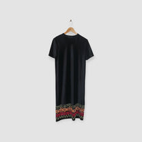 שמלת מקסי שחורה ZARA | מידה S
