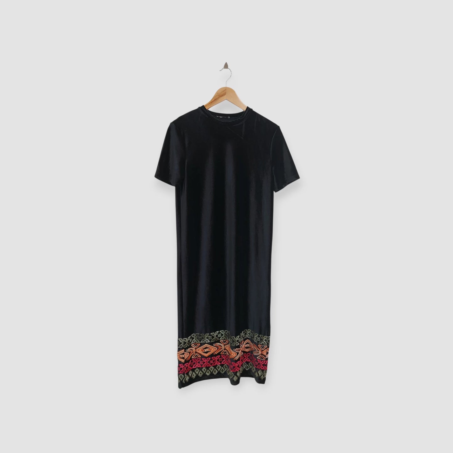 שמלת מקסי שחורה ZARA | מידה S