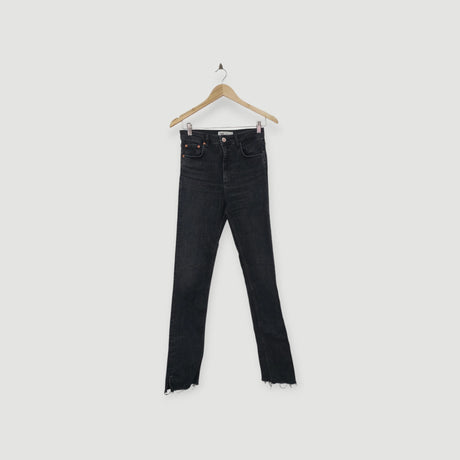 מכנס ג'ינס ארוך שחור, ZARA | מידה S