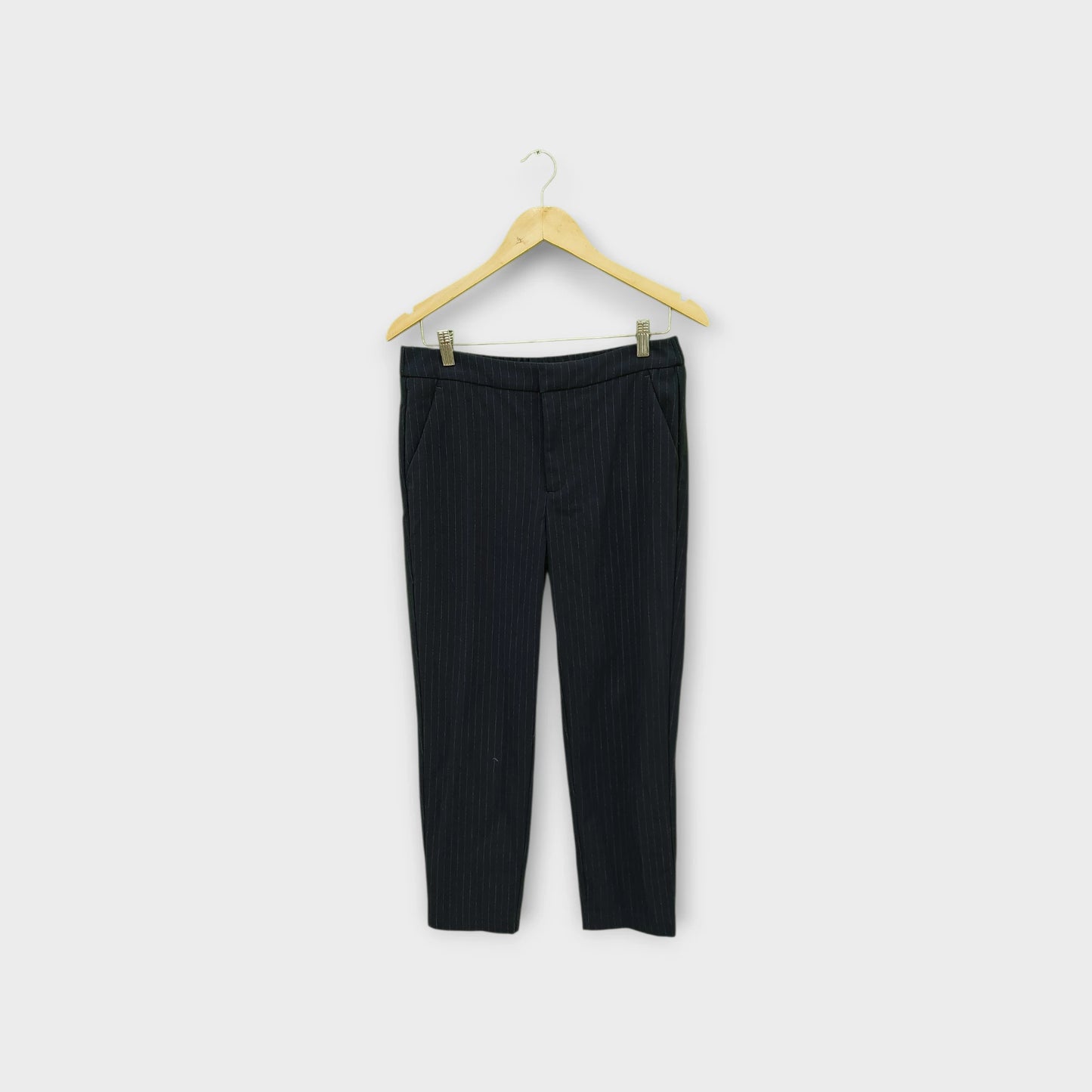 מכנסיים ארוכים בצבע כחול עם פסים | מידה 38