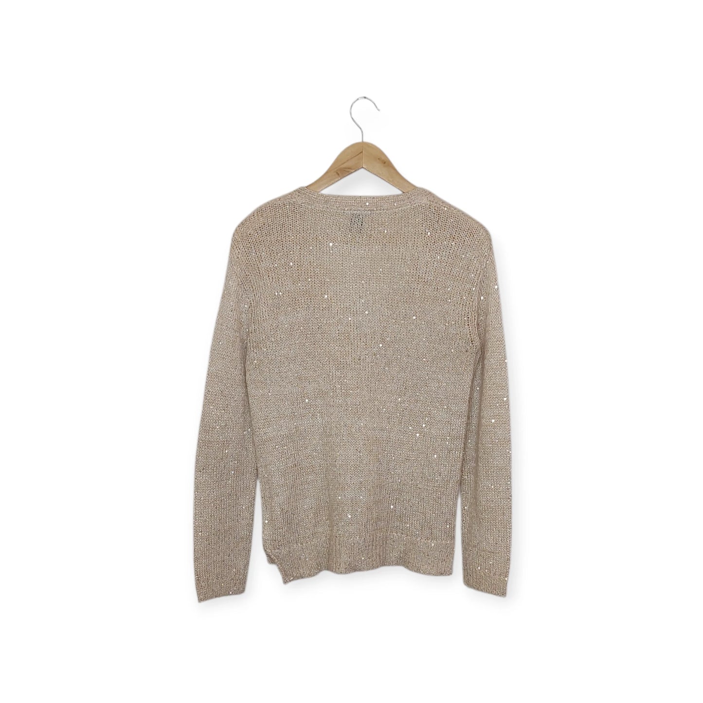 סוודר בצבע בז' | מידה XS