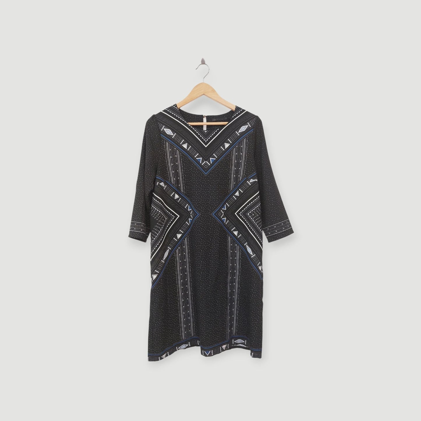 שמלת מידי הדפסים ZIP COLLECTION | מידה 40